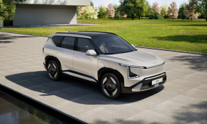 '하반기 출시 예정' 기아, 전기 SUV EV5 내∙외장 디자인 공개