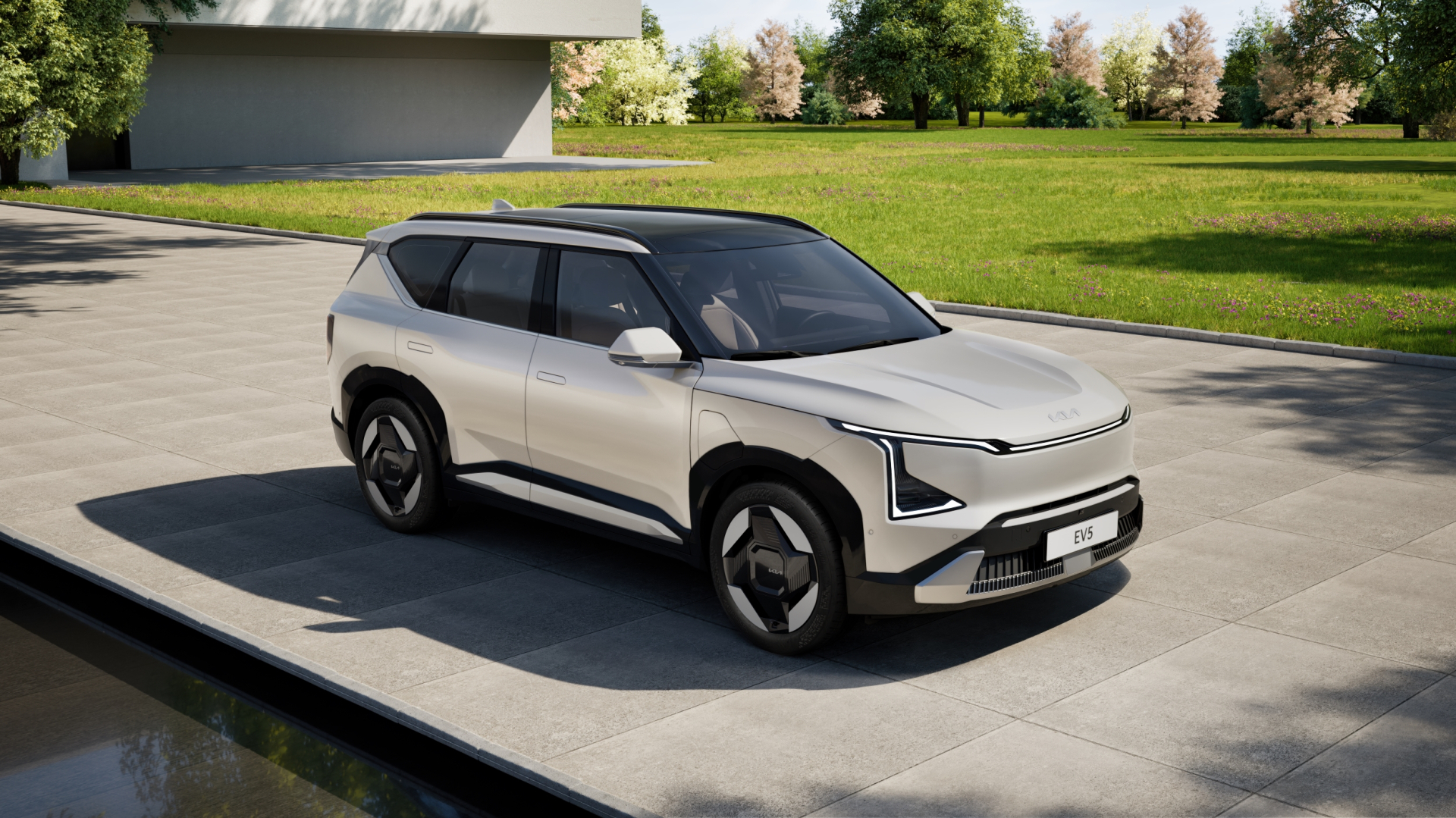 '하반기 출시 예정' 기아, 전기 SUV EV5 내∙외장 디자인 공개