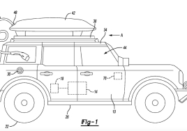 보조 배터리를 장착 시도하는 포드..예비 배터리 특허 출원