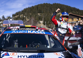 현대차, 2024 WRC 개막전 우승…티에리 누빌, 통산 20회 우승 달성