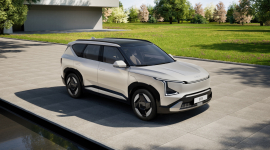 '하반기 출시 예정' 기아, 전기 SUV EV5 내∙외장 디자인 공개